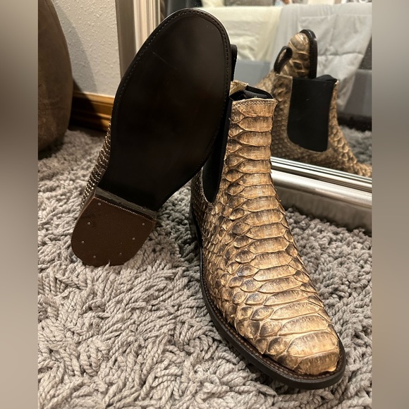 Genuine Python Chelsea Boots - Picture 7 of 9